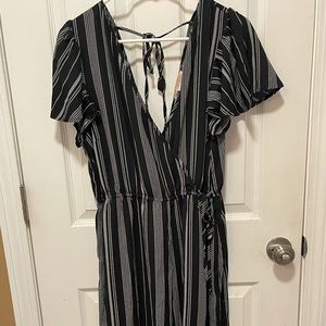 Striped Jumpsuit